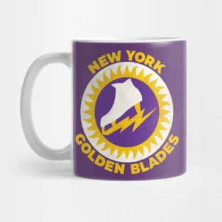 Defunct New York Golden Blades Hockey Team Mug